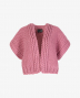 Kiro by Kim off-shoulders-gilet Roze