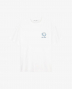 Olaf gradient-sun-tee Wit