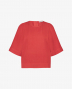 By-Bar olivia-twill-blouse Rood