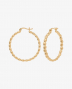 Anna + Nina large-madeleine-hoop Goud
