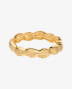 Anna + Nina madeleine-ring Goud