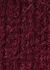 Le Bonnet beanie Rood