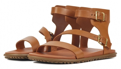 stap in tong gezantschap UGG UGG Dames Leren Dames Sandalen sandaal Bruin | Van Zuilen Mode