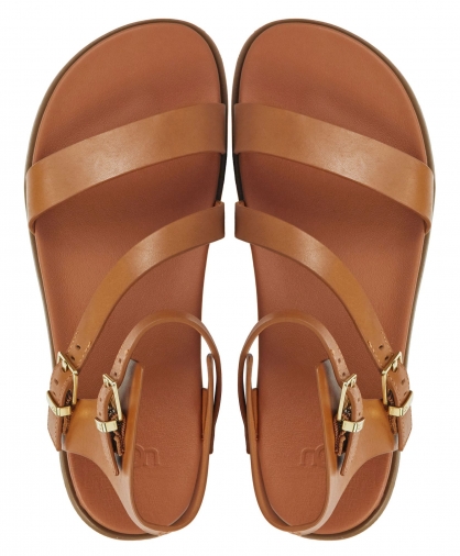 UGG Leren Dames Sandalen sandaal Bruin | Van Zuilen Mode