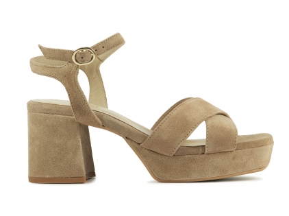 VIA VAI via-vai-dames-leren-dames-sand