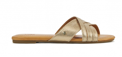 Uggs sandalen goud deals