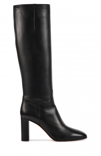 Santoni Santoni Dames Leren Dames Laar laars Zwart Van Zuilen Mode