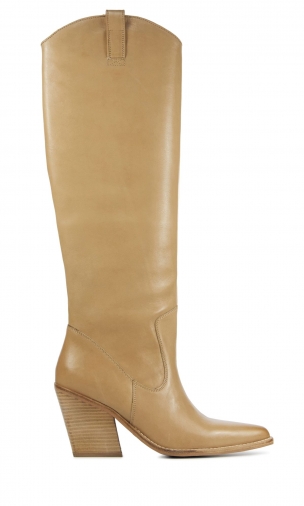 Bronx bronx-dames-leren-dames-laarze