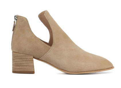 Unisa Unisa Dames Dames Enkell enkellaarsje Beige | Van Zuilen Mode