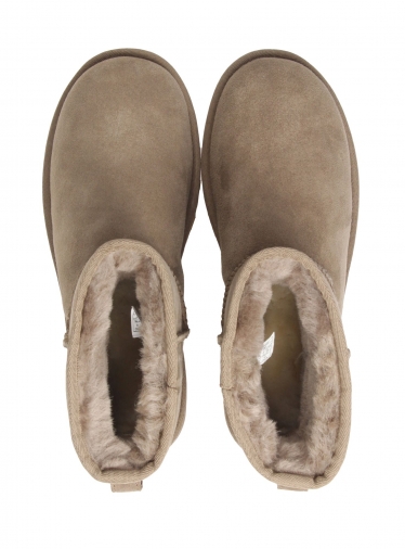 Stemmen schermutseling appel UGG UGG Dames Leren Dames Enkellaa enkellaarsje Beige | Van Zuilen Mode