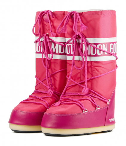 Voor een dagje uit sympathie Installatie MOON BOOT Moon boot Dames Enkellaarsjes enkellaarsje Roze | Van Zuilen Mode