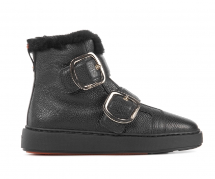 Santoni santoni-dames-leren-dames-snea