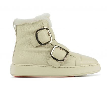 Santoni santoni-dames-leren-dames-snea