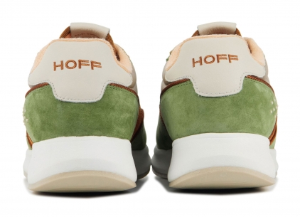 Labe wij bericht HOFF HOFF Dames Leren Dames Sneaker sneaker Groen | Van Zuilen Mode