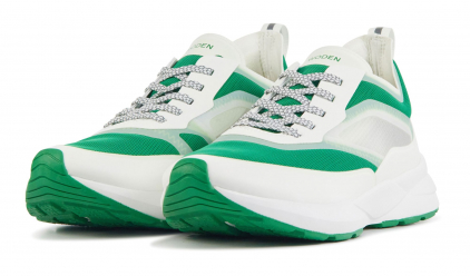 globaal Dicteren Aanhoudend Woden Woden Dames Sneakers Stelle tr sneaker Groen | Van Zuilen Mode