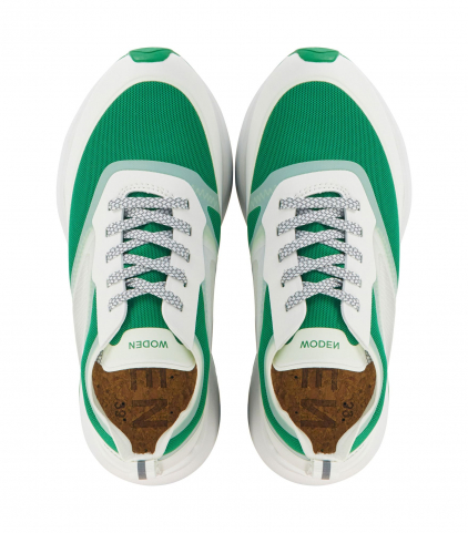 globaal Dicteren Aanhoudend Woden Woden Dames Sneakers Stelle tr sneaker Groen | Van Zuilen Mode