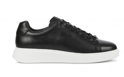 Boss boss-heren-leren-heren-sneaker