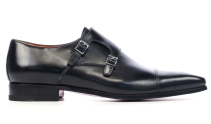 Santoni santoni-heren-leren-heren-gesp