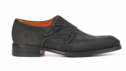 Santoni santoni-heren-leren-heren-gesp