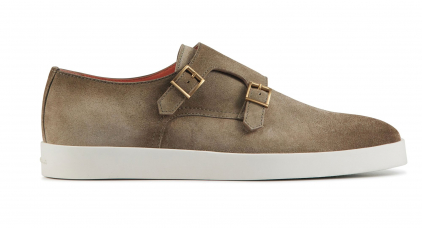 Santoni santoni-heren-leren-heren-gesp