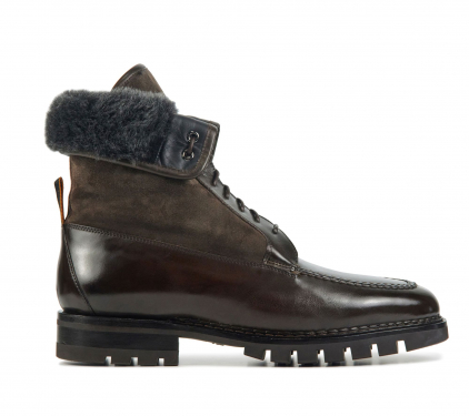 Santoni santoni-heren-leren-heren-boot
