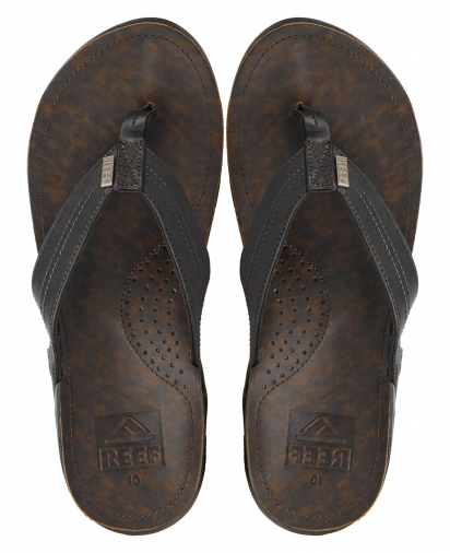 Reef leren sales heren slippers