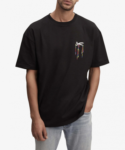 Denham drip-box-tee