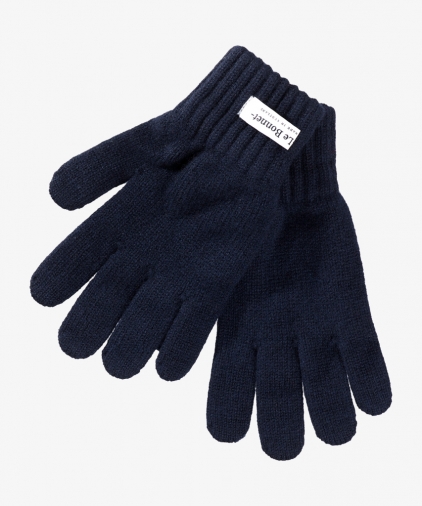Le Bonnet Gloves Blauw