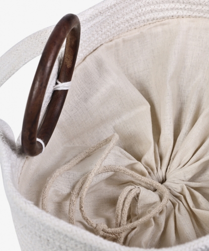 Kyra Cotton bag-s22 Wit