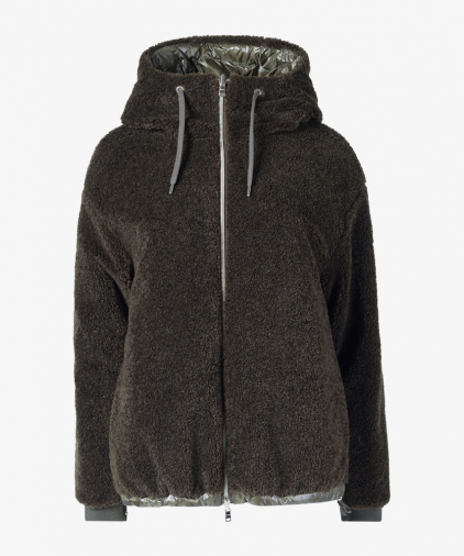 Madeleine Fleece jack groen casual uitstraling Mode Jacks Fleece jacks 