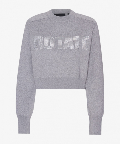Rotate firm-knit-jumper