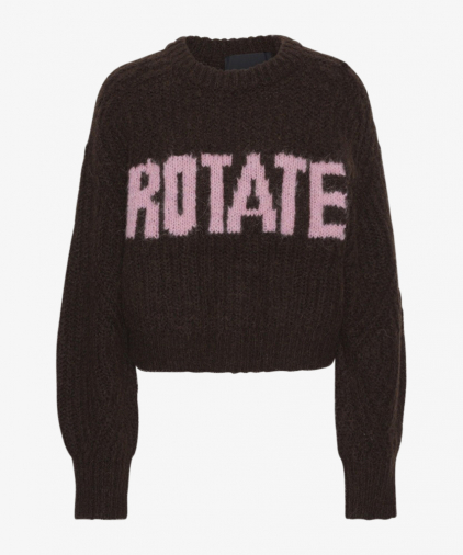 Rotate firm-knit-jumper