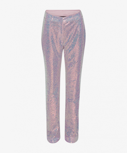 Rotate sequin-straigt-pants