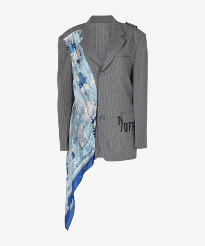1/off paris blazer-shoulder-scar
