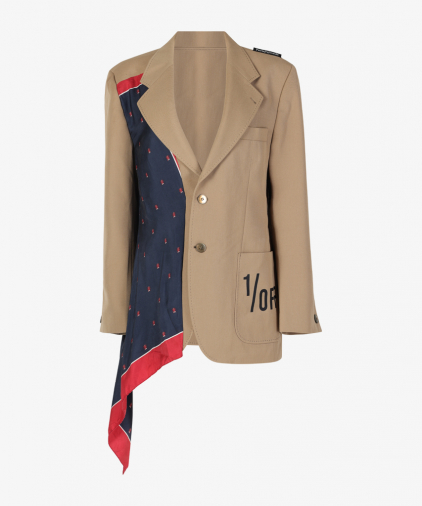 1/off paris blazer-shoulder-scar