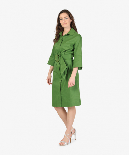NATAN ADEA N1CA02 jurk Groen Van Zuilen Mode