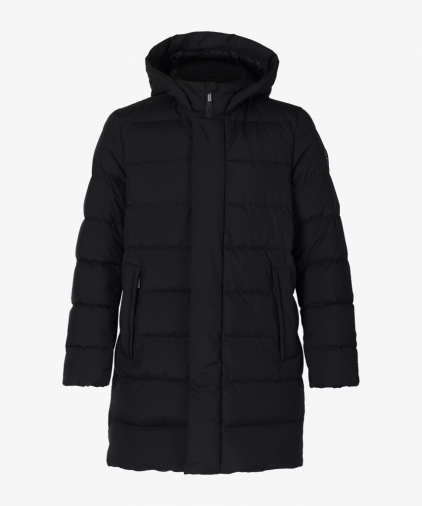 twee weken Iedereen Waterig Woolrich Fashion WOOU 0634 high tecj jas Zwart | Van Zuilen Mode