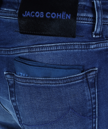 Jacob Cohen Nick Slim Blauw