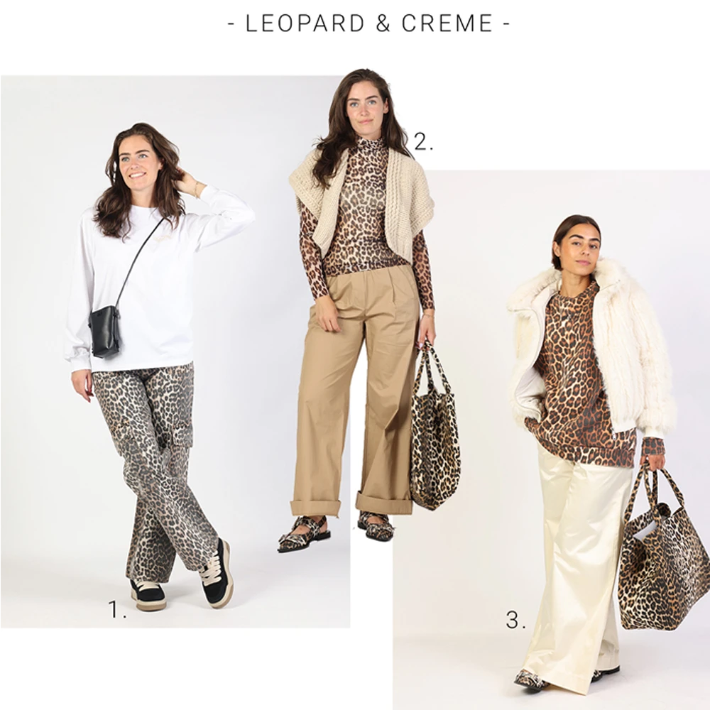 Luipaardprint kleding combineren: onze stijlgids 2 Leopard and creme van Zuilen