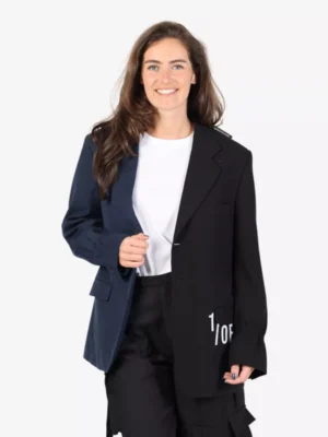 1/off paris 1/off paris blazers 44183-02blazer double Blauw