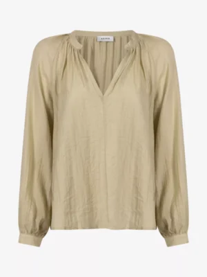 Aaiko Aaiko blouses & tunieken Alanza shine vis 511 Groen