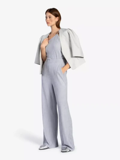 Aaiko Aaiko tshirts & tops Dyani structure pes Zilver