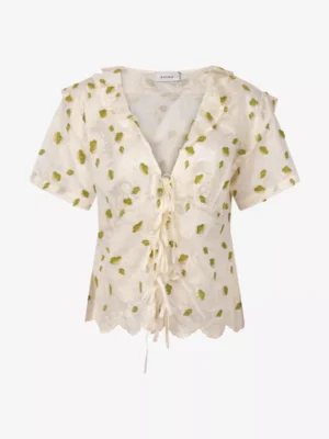 Aaiko Aaiko blouses & tunieken Julyn ten 627 Wit