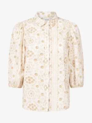 Aaiko Aaiko blouses & tunieken Lien 2 tone co 530 Groen