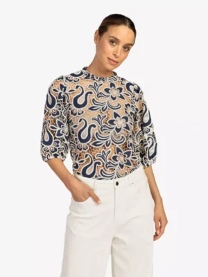 Aaiko Aaiko blouses & tunieken Shaila pes 526 Blauw