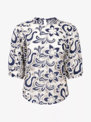 Aaiko Aaiko blouses & tunieken Shaila pes 526 Blauw