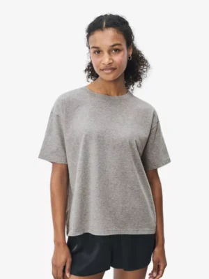 American vintage American vintage tshirts & tops Fiz02a Grijs