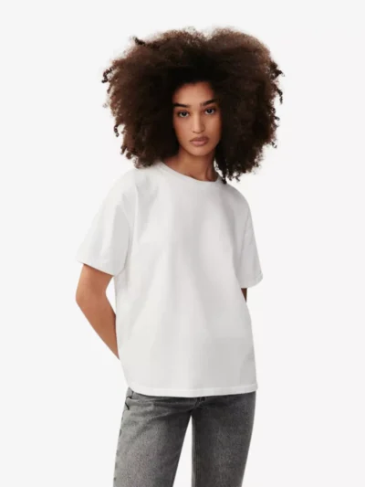 American vintage American vintage tshirts & tops Fiz02a Wit