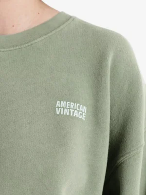 American vintage American vintage truien & vesten Izu03a Beige