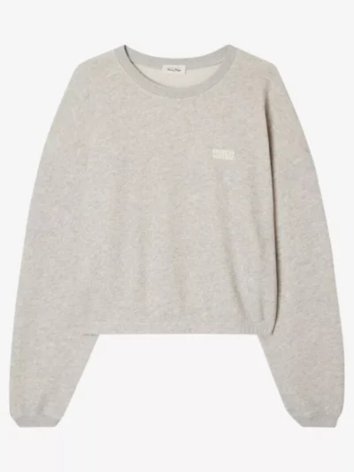 American vintage American vintage truien & vesten Kod03c sweat Grijs